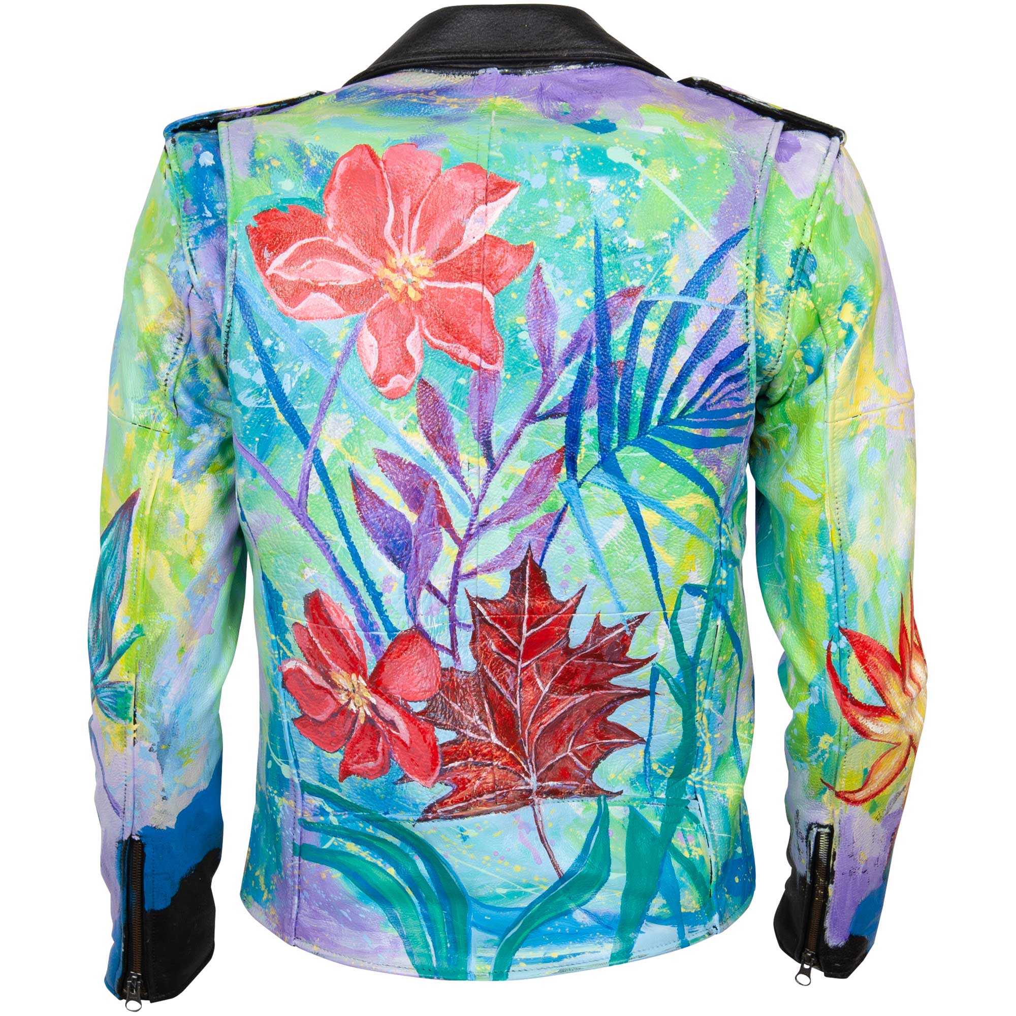 Leather Jacket - Botanical Garden