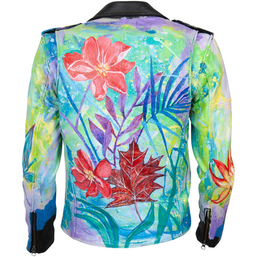Leather Jacket - Botanical Garden
