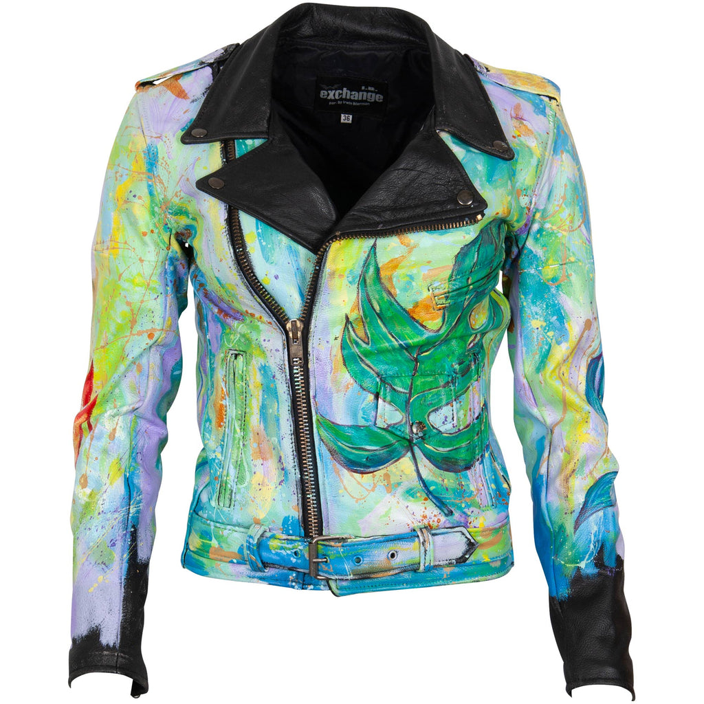 Leather Jacket - Botanical Garden