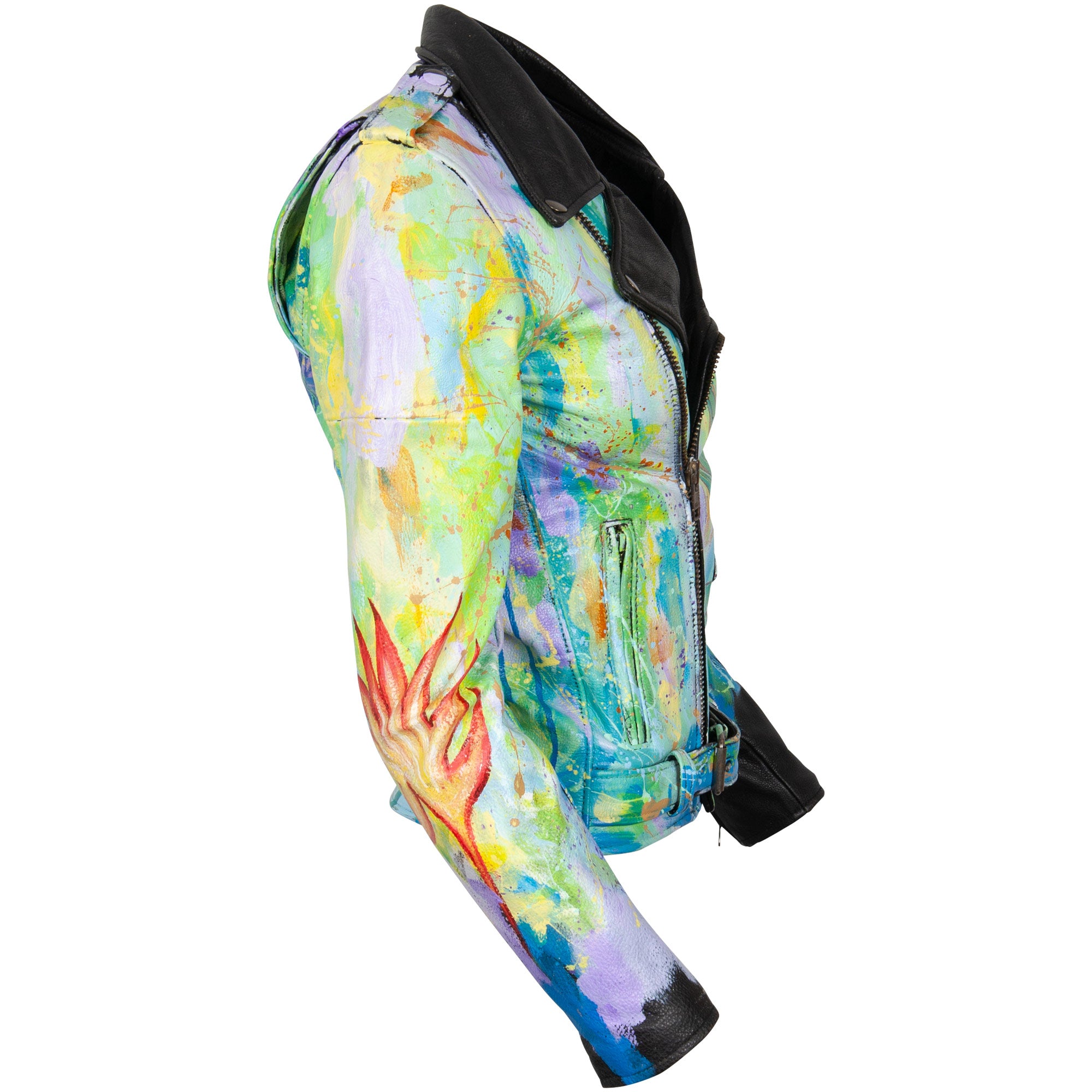 Leather Jacket - Botanical Garden