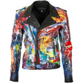 Leather Jacket - Heart & Lips