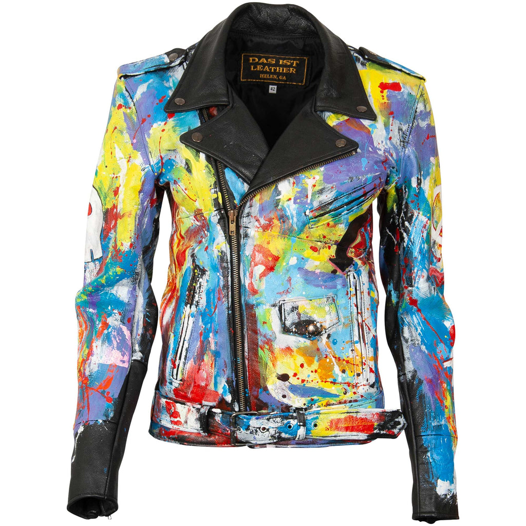 Leather Jacket - Rock & Skull