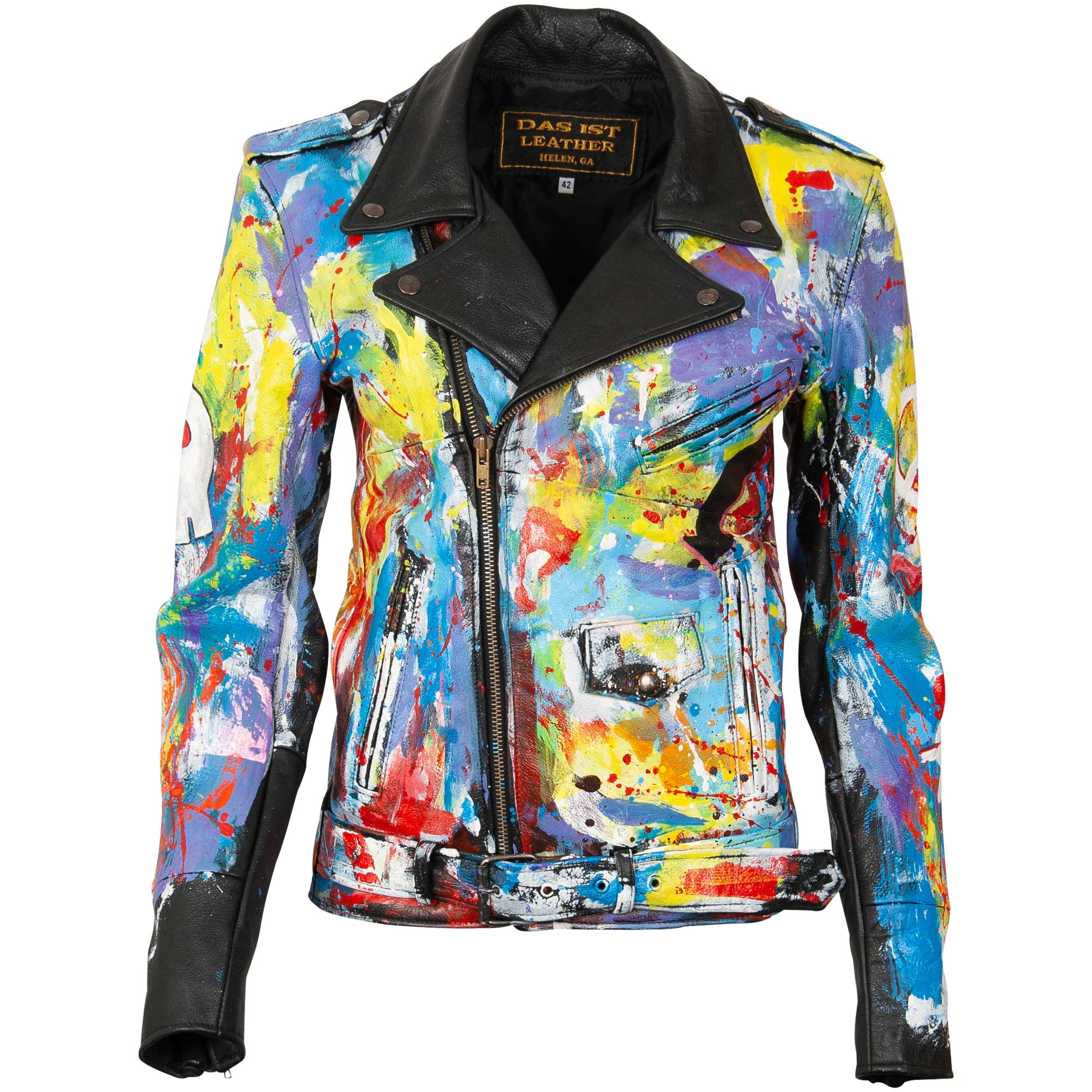 Leather Jacket - Rock & Skull